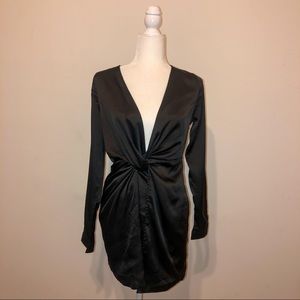 Fashionova Mini Black Dress
